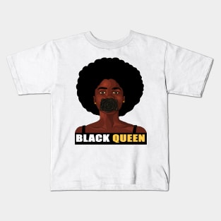 Black Queen Afro Pride Kids T-Shirt